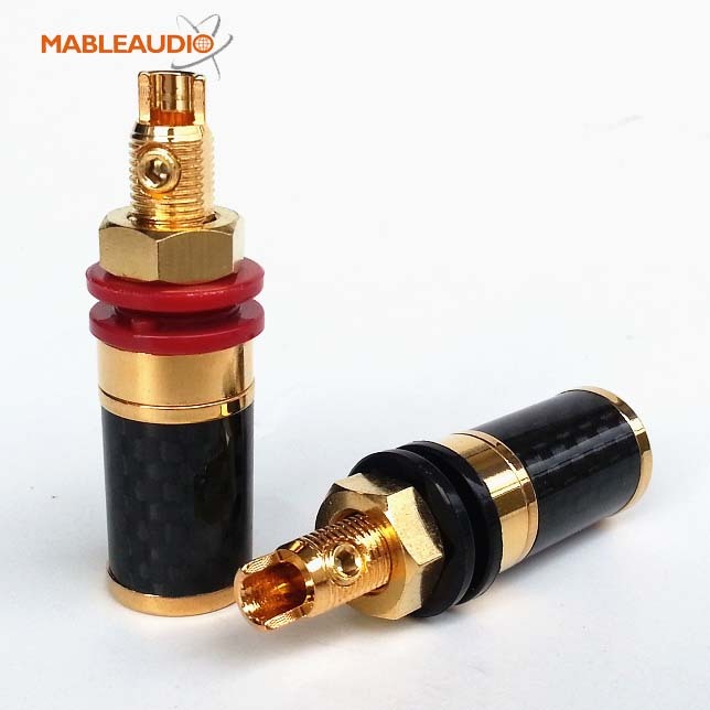 MAJP0460B Carbon Fiber Binding Post B black