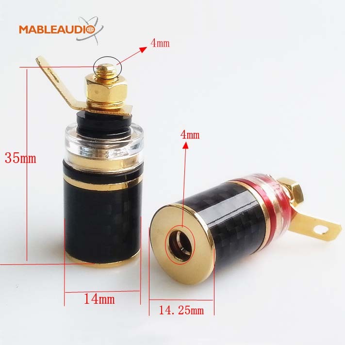MAJP3096 3096 Binding post gold plated or chrome plated