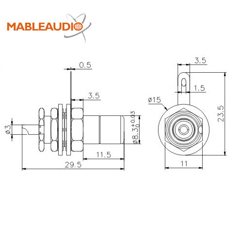 MAJP0275 2pcs CMC 807 RCA