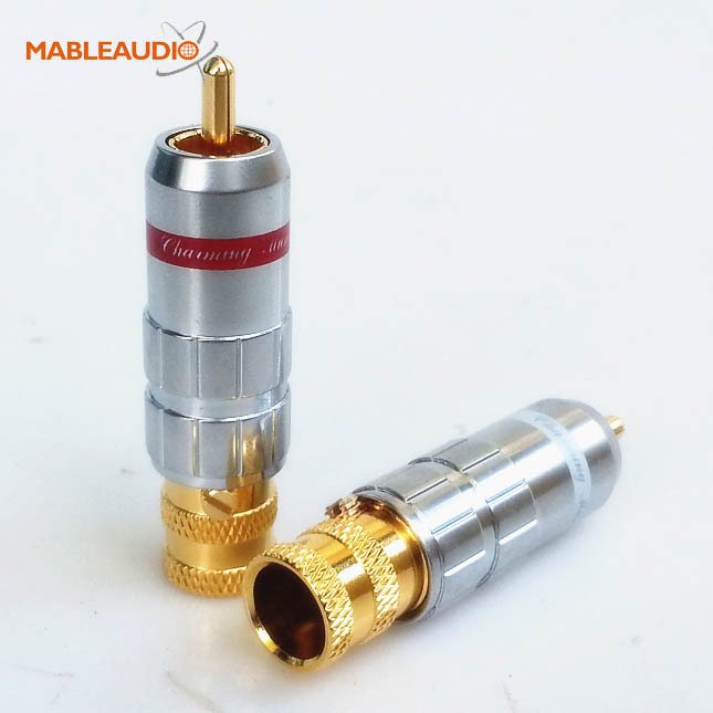 MACT0035 CMC 8016-WU gold-plated RCA plug