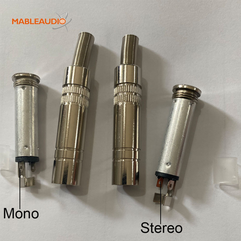 MAJP0159 6.5mm Stereo or mono Plug