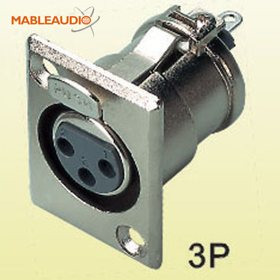 MAXC0001 5pcs XLR connectors 3pins