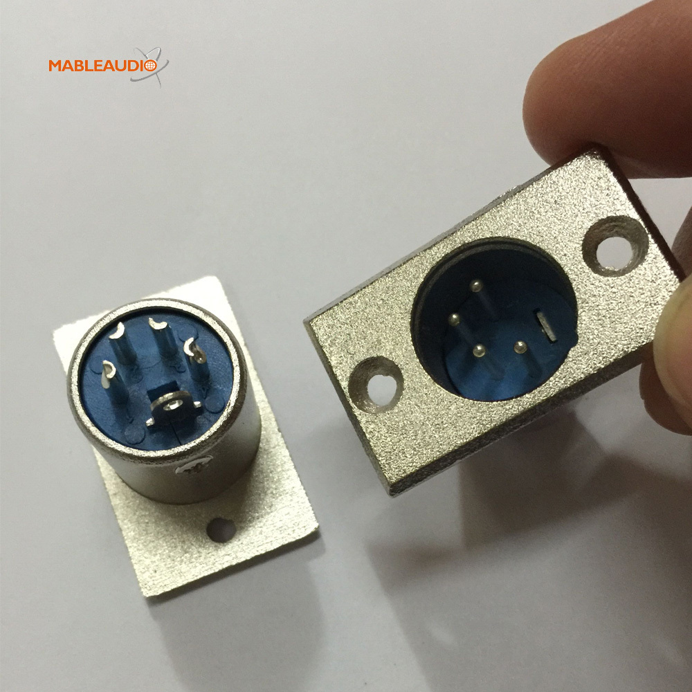 MAXC0005 5pcs XLR connectors 4pins