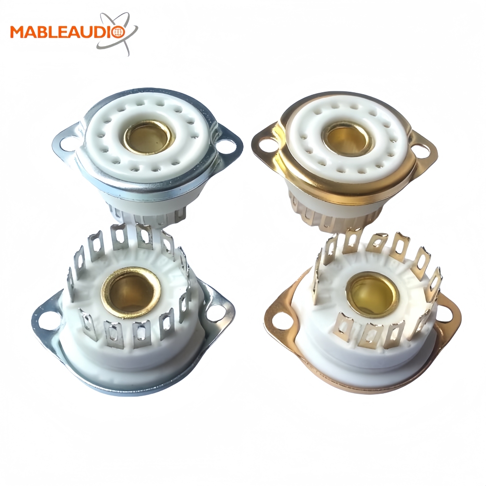 GZC13-F-G 10pcs tube sockets