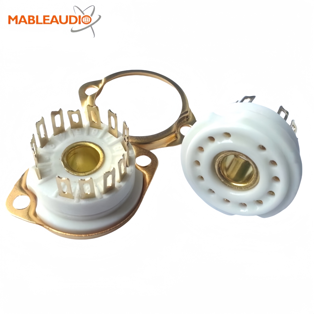 GZC13-F-G 10pcs tube sockets