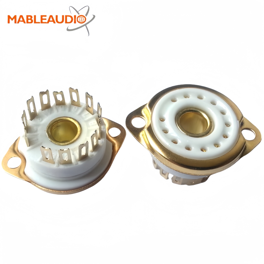 GZC13-F-G 10pcs tube sockets