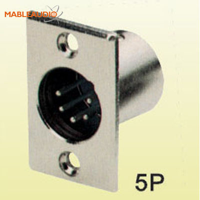 MAXC0007 5pcs XLR connectors 5pins