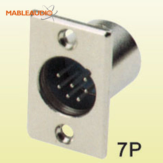 MAXC0009 5pcs XLR connectors 7 pins