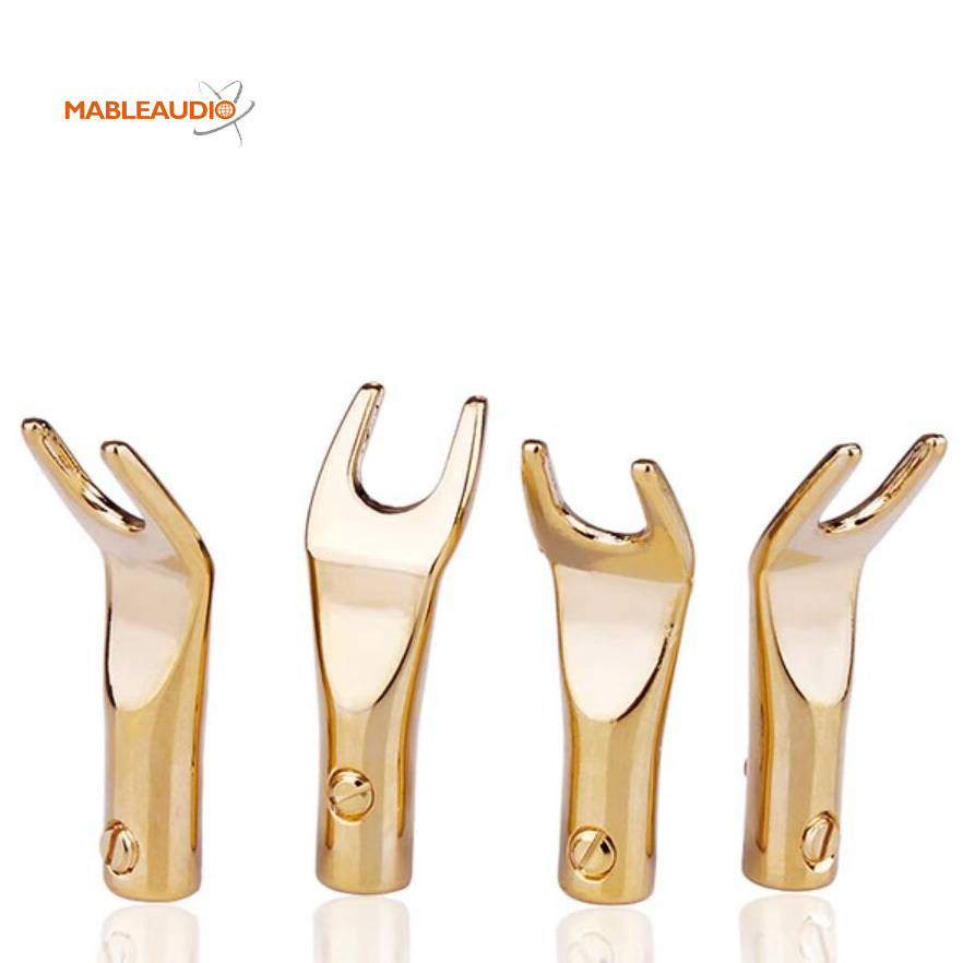 MAJP0117 2pcs Audio Y Spade Terminal