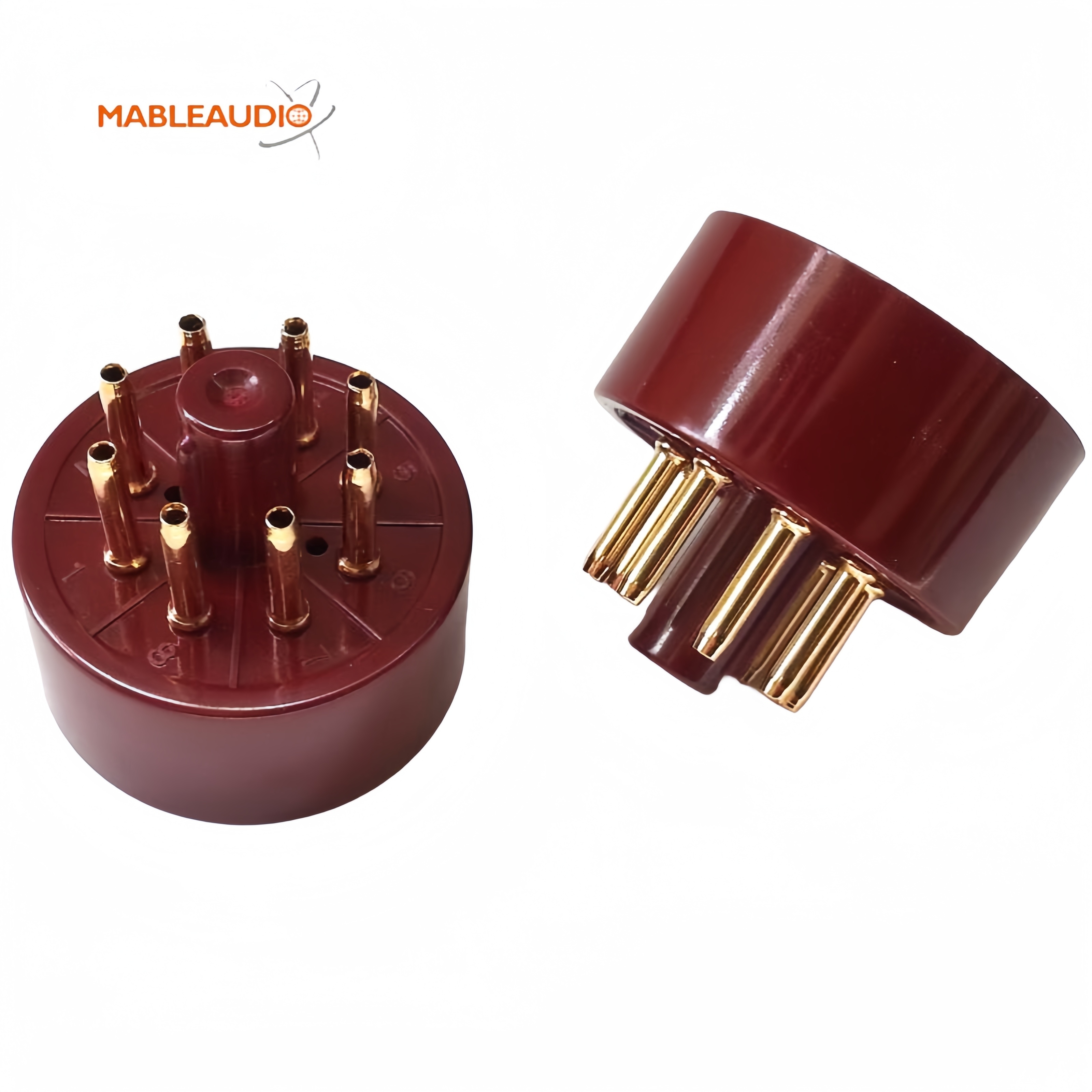 EL34R-G 10pcs EL34-G red tube base