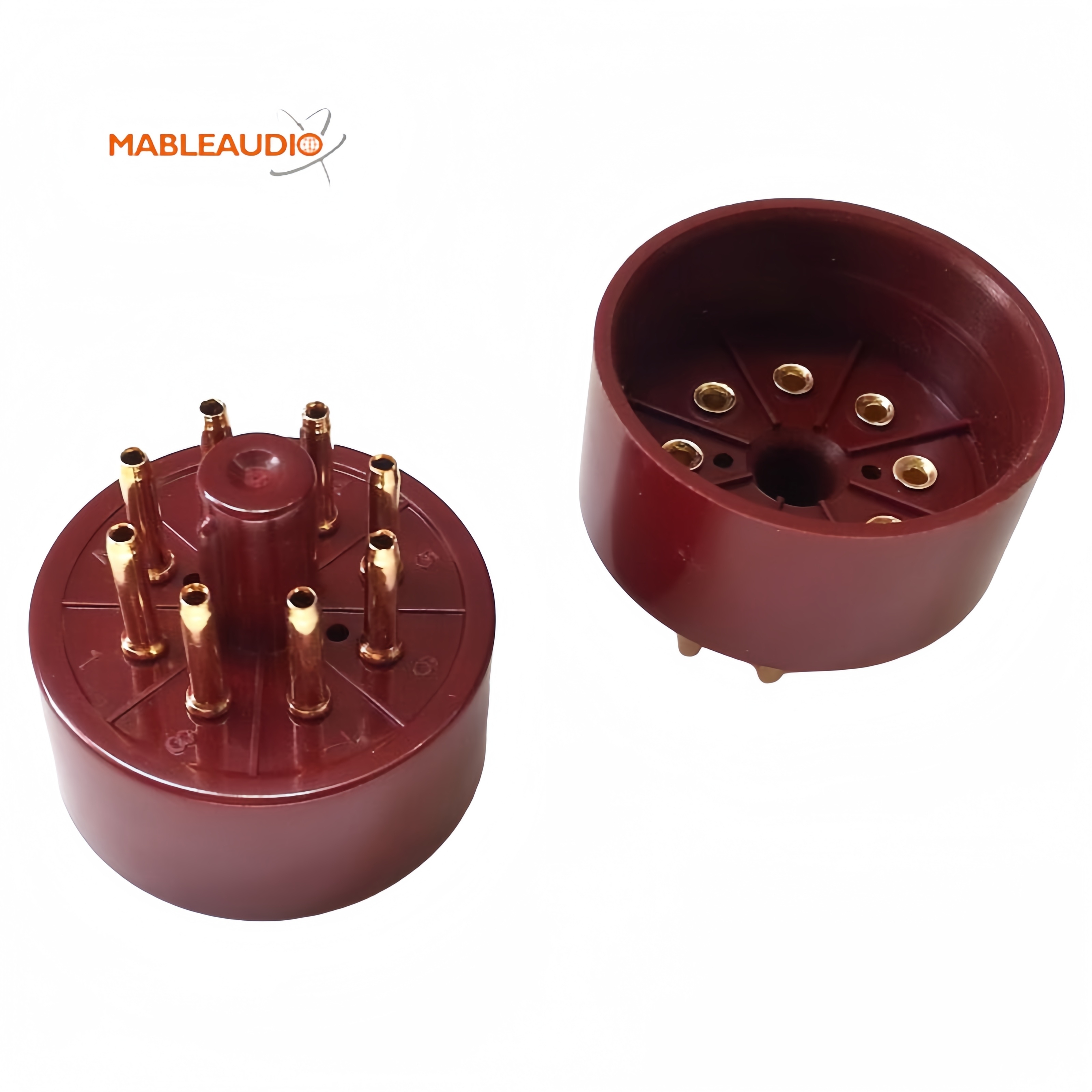 EL34R-G 10pcs EL34-G red tube base