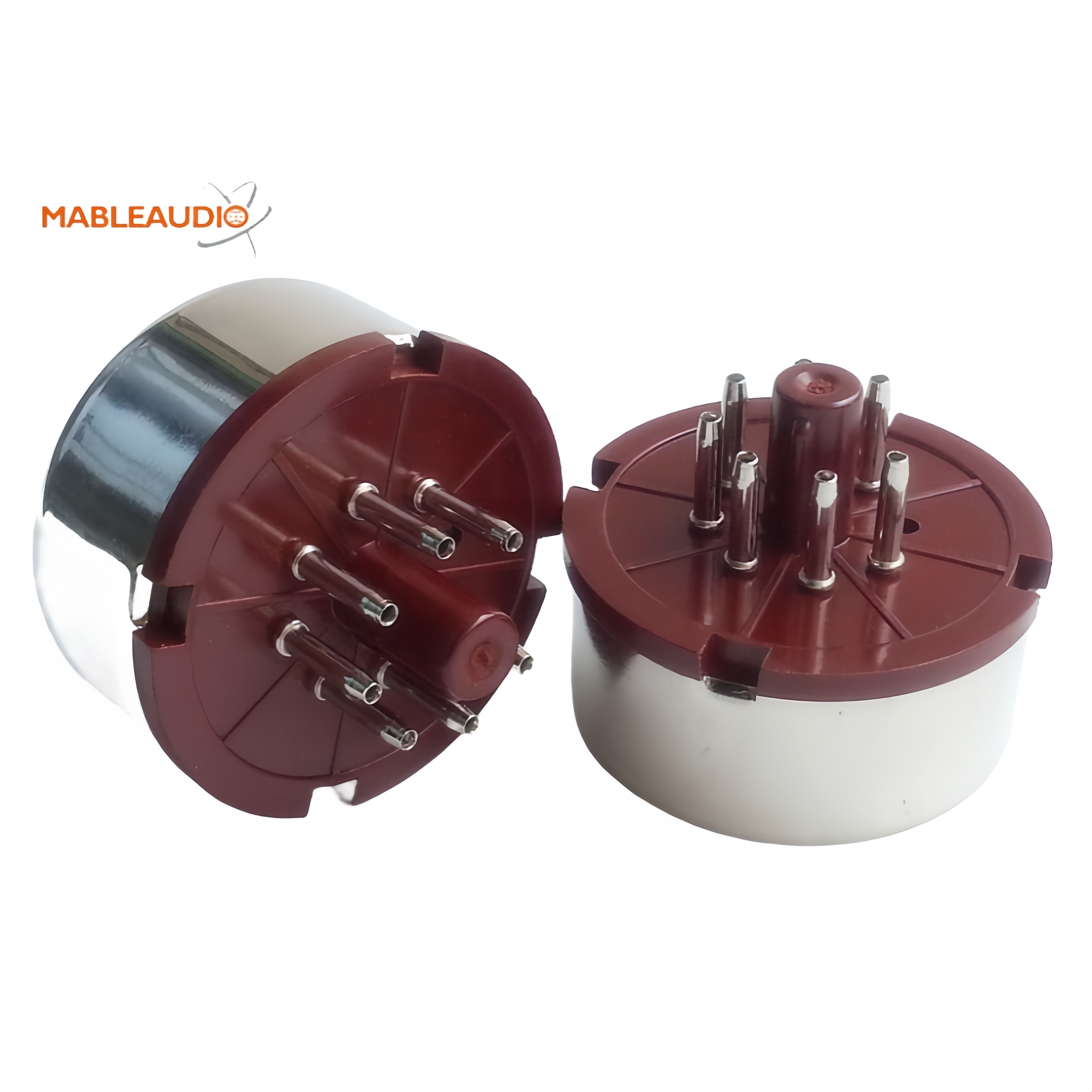 MATS0101 10pcs KT88 red tube base
