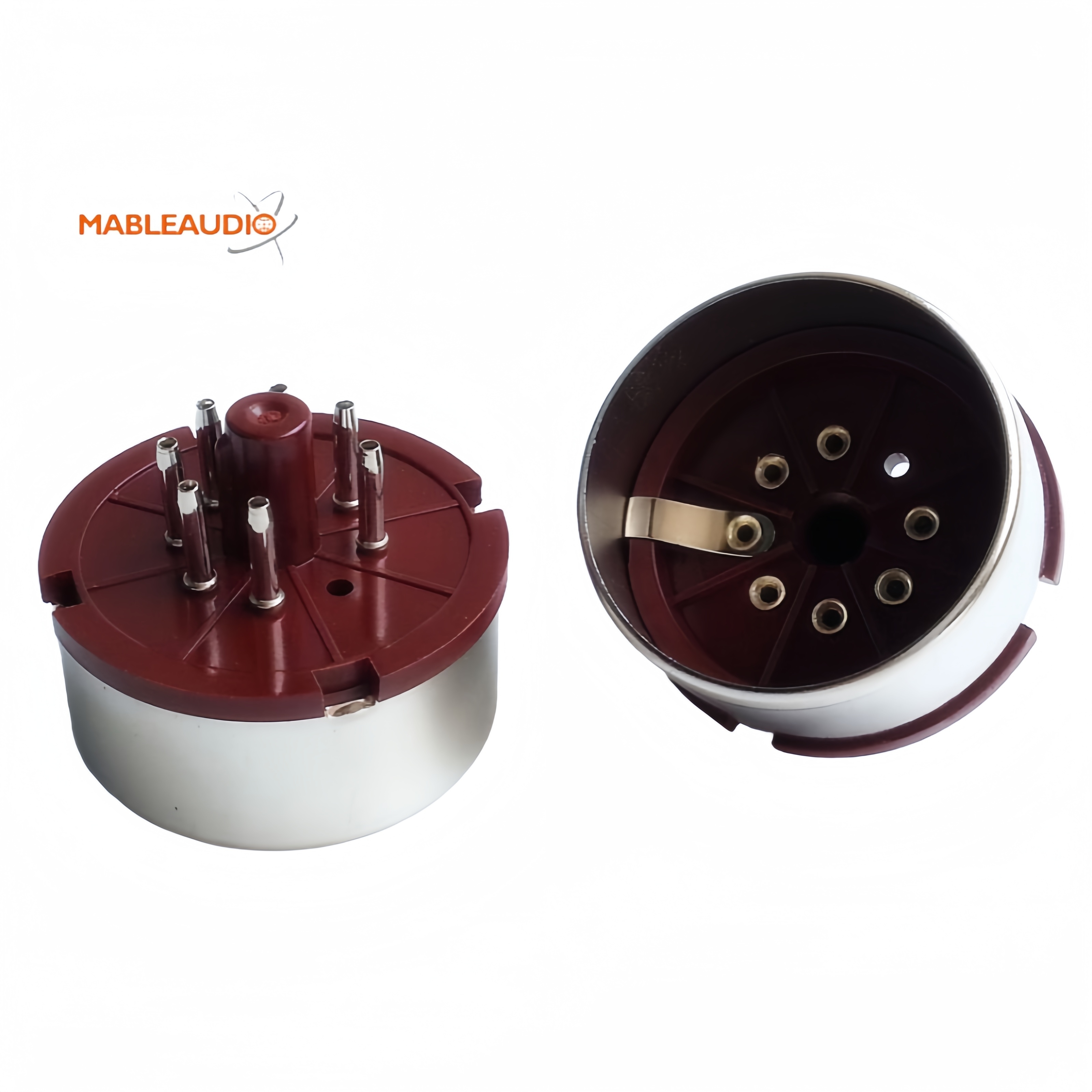 MATS0101 10pcs KT88 red tube base