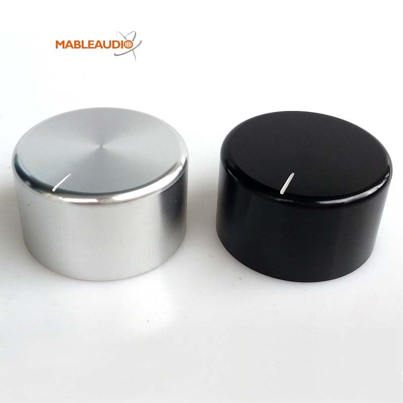 MAKP0249 MAKP0254 black and silver 38x22 straight Aluminum knob
