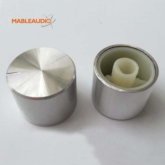 MAKP0295 Dia15x17mm Alu and Plastic knob