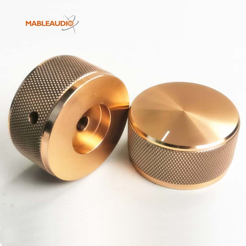 MAKP0273 Aluminum knob Dia44mm xH22mm
