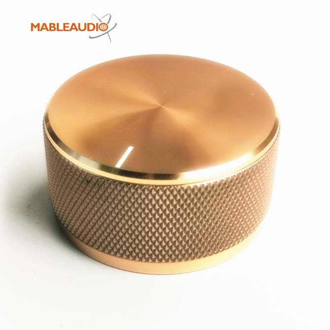 MAKP0273 Aluminum knob Dia44mm xH22mm