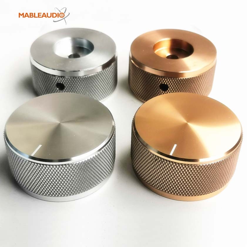 MAKP0273 Aluminum knob Dia44mm xH22mm