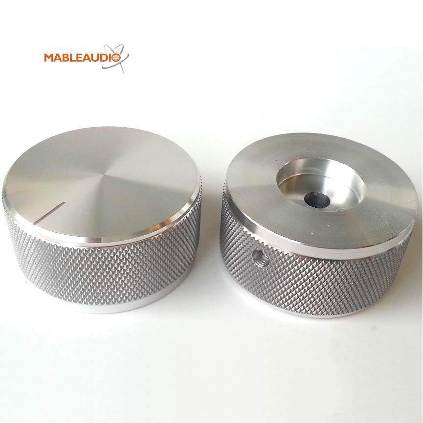 MAKP0273 Aluminum knob Dia44mm xH22mm