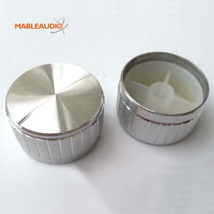 MAKP0299 10pcs Dia30x17mm  Alu and Plastic knob