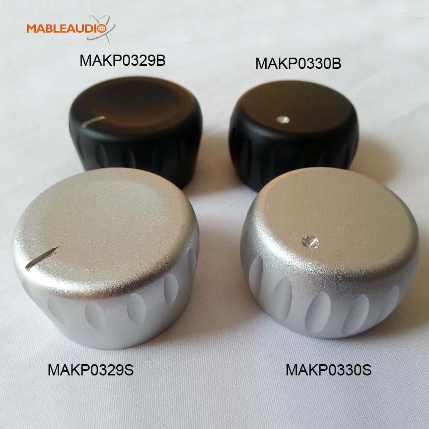 MAKP0329B MAKP0329S 34x20mm Aluminum knob with line mark