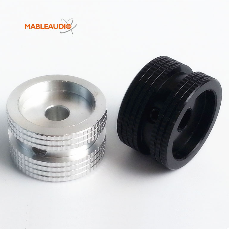MAKP0424SB 25X15.5 Aluminum knob silver color