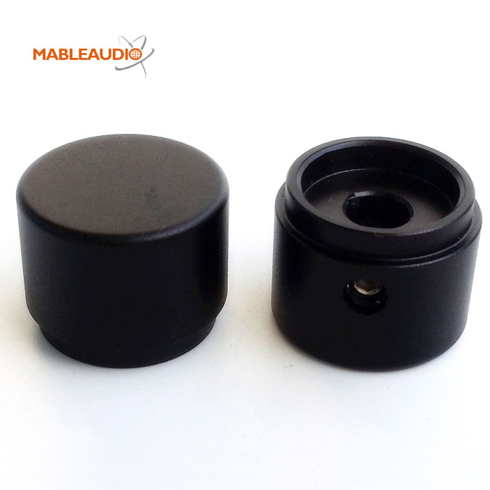 MAKP0431BN 2PCS 20X15.5 black w/o mark Aluminum knob