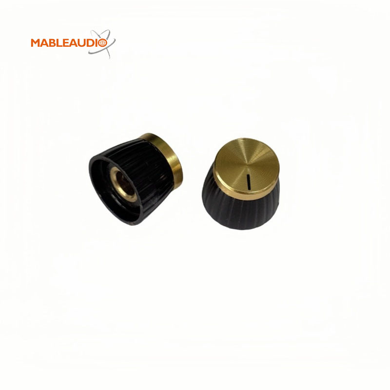 MAKP0004 10pcs Marshall style knob gold and silver color