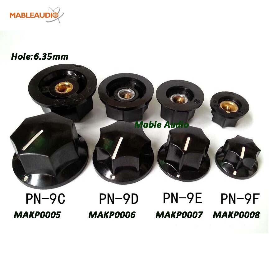 MAKP0005  10pcs PN-9C phenolic knob