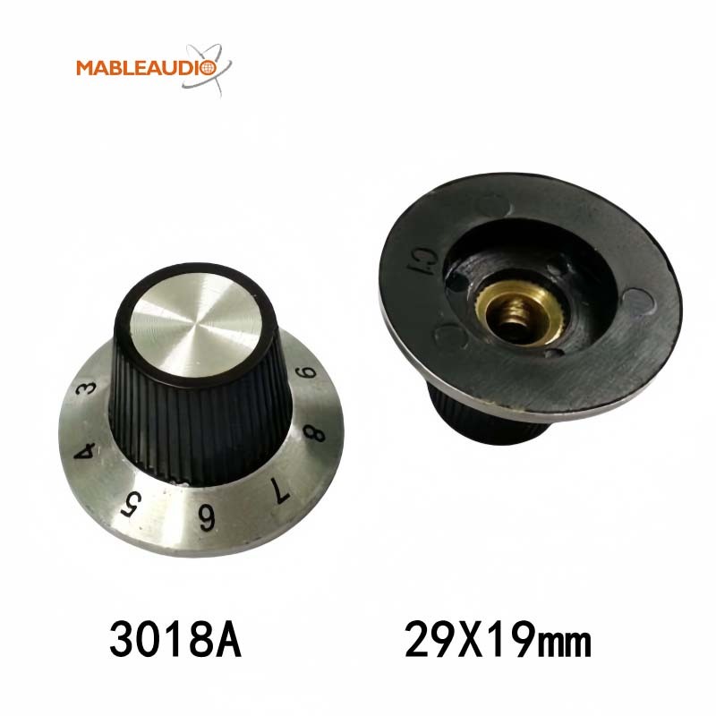 MAKP0242 10pcs Dia29x19mm 3018 Pot knob