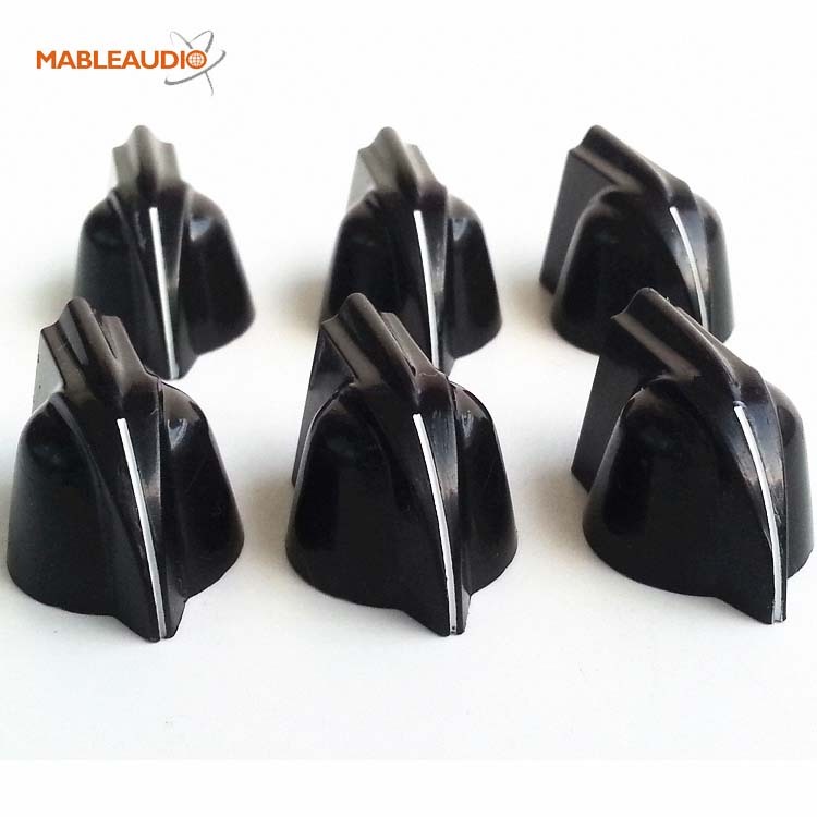10pcs chicken head knob black