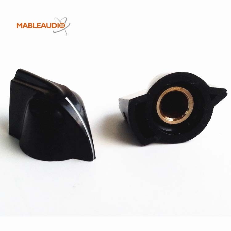 10pcs chicken head knob black