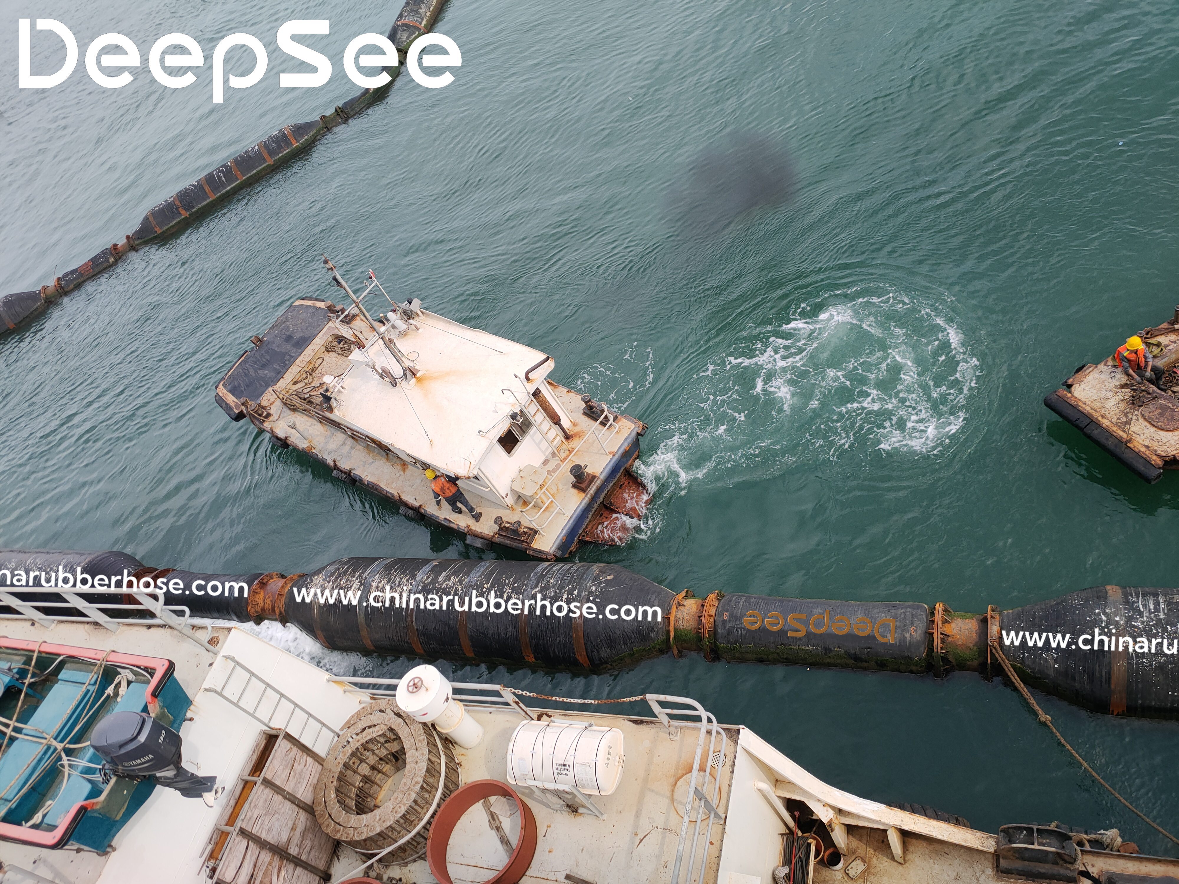 floating dredge hose - DeepSee rubber hose