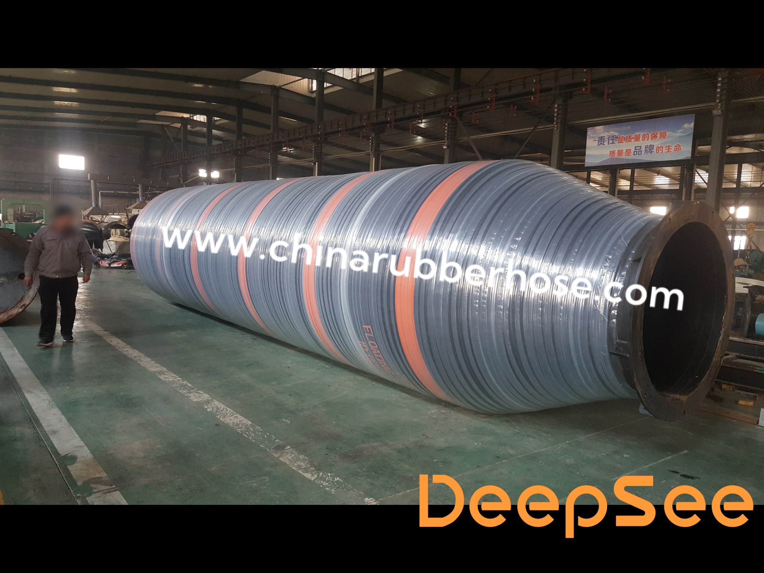floating dredge hose - DeepSee rubber hose