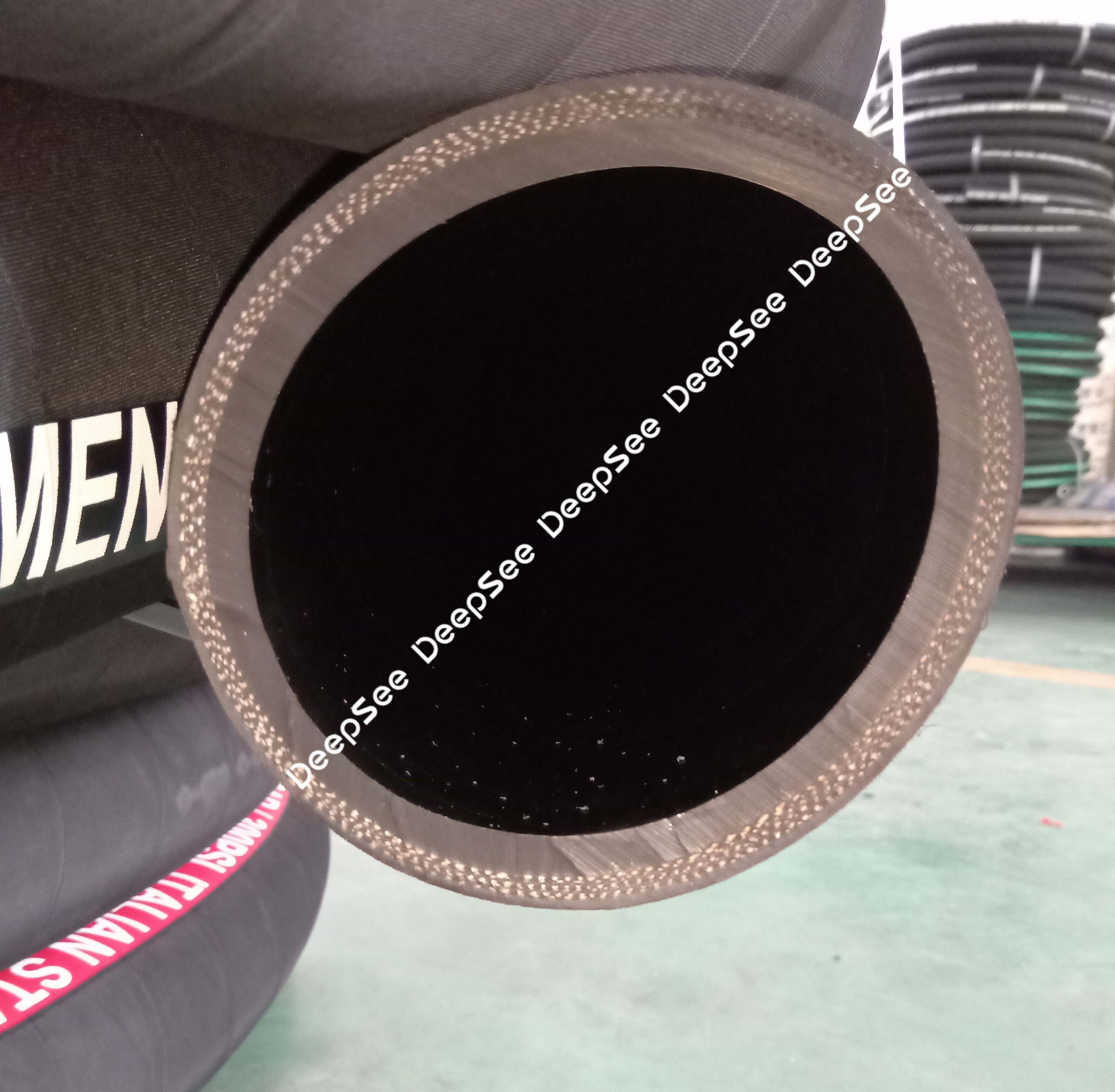 Cement hose - DeepSee bulk material delivery hose