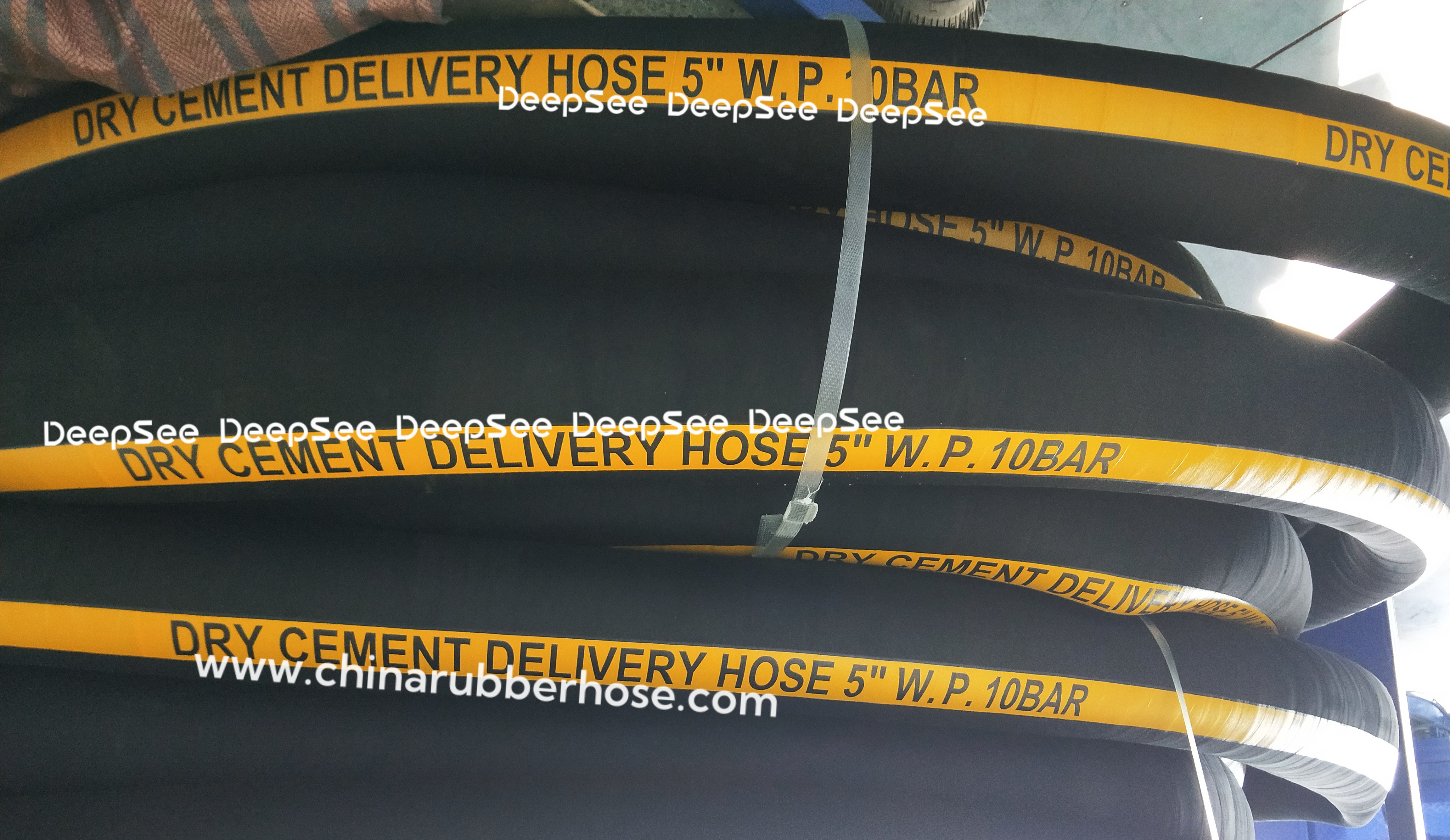 dry cement hose - deepsee material handling hose