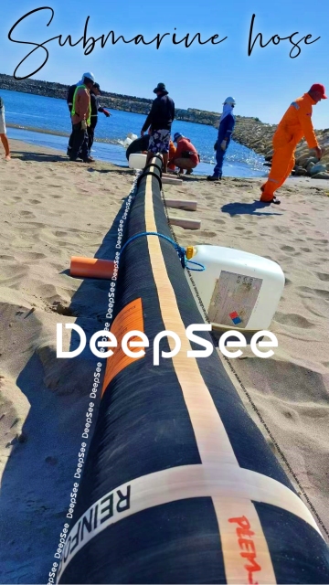 One End Reinforced Submarine Hose (Double carcass)