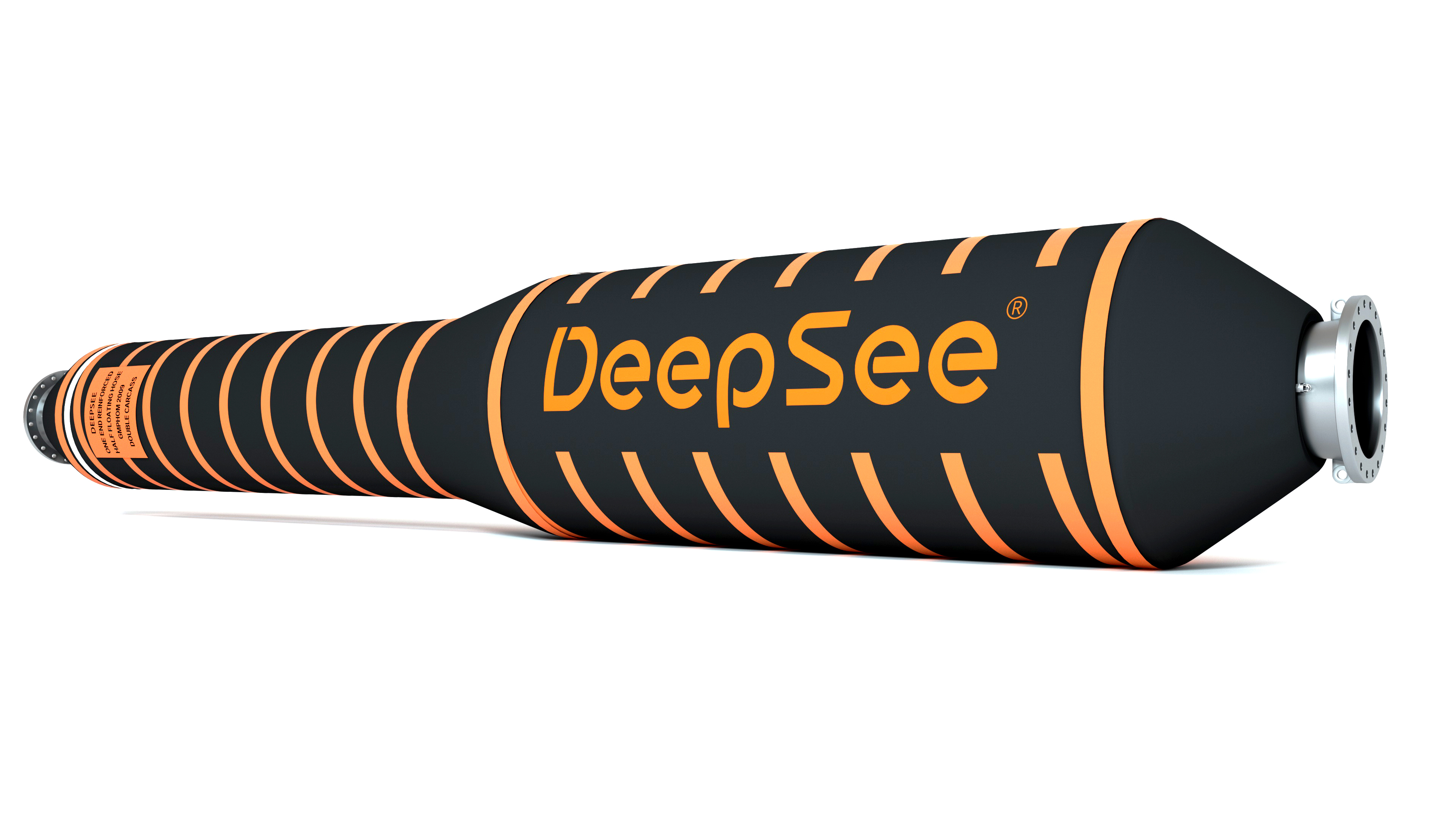 One end reinforced floating hose - DeepSee double carcass marine hose