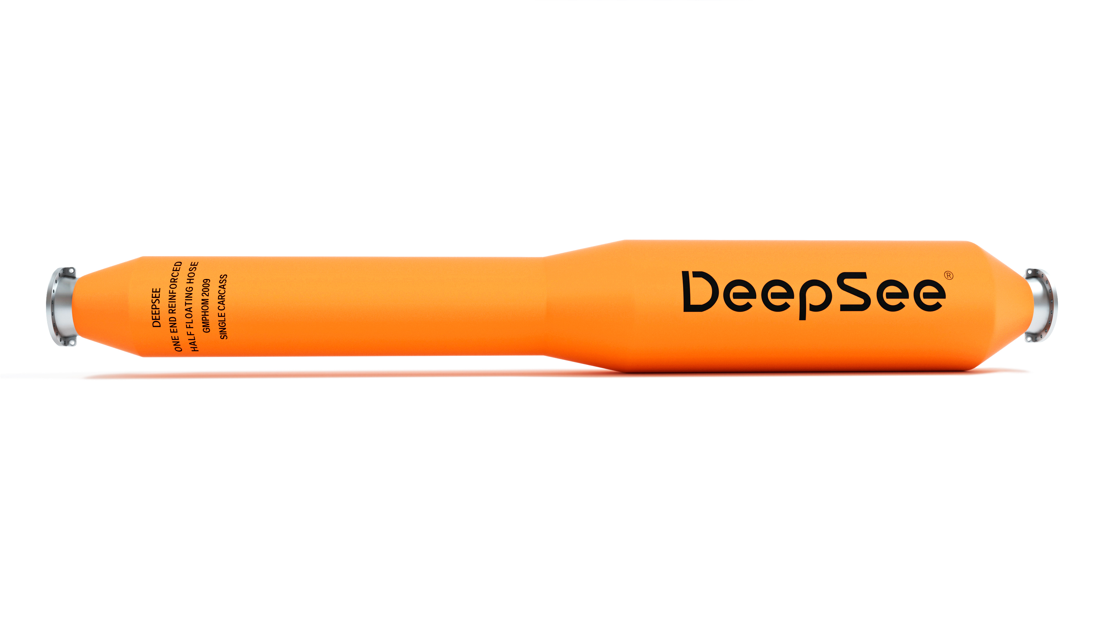 Single carcass one end reinforced hose - DeepSee floating hose