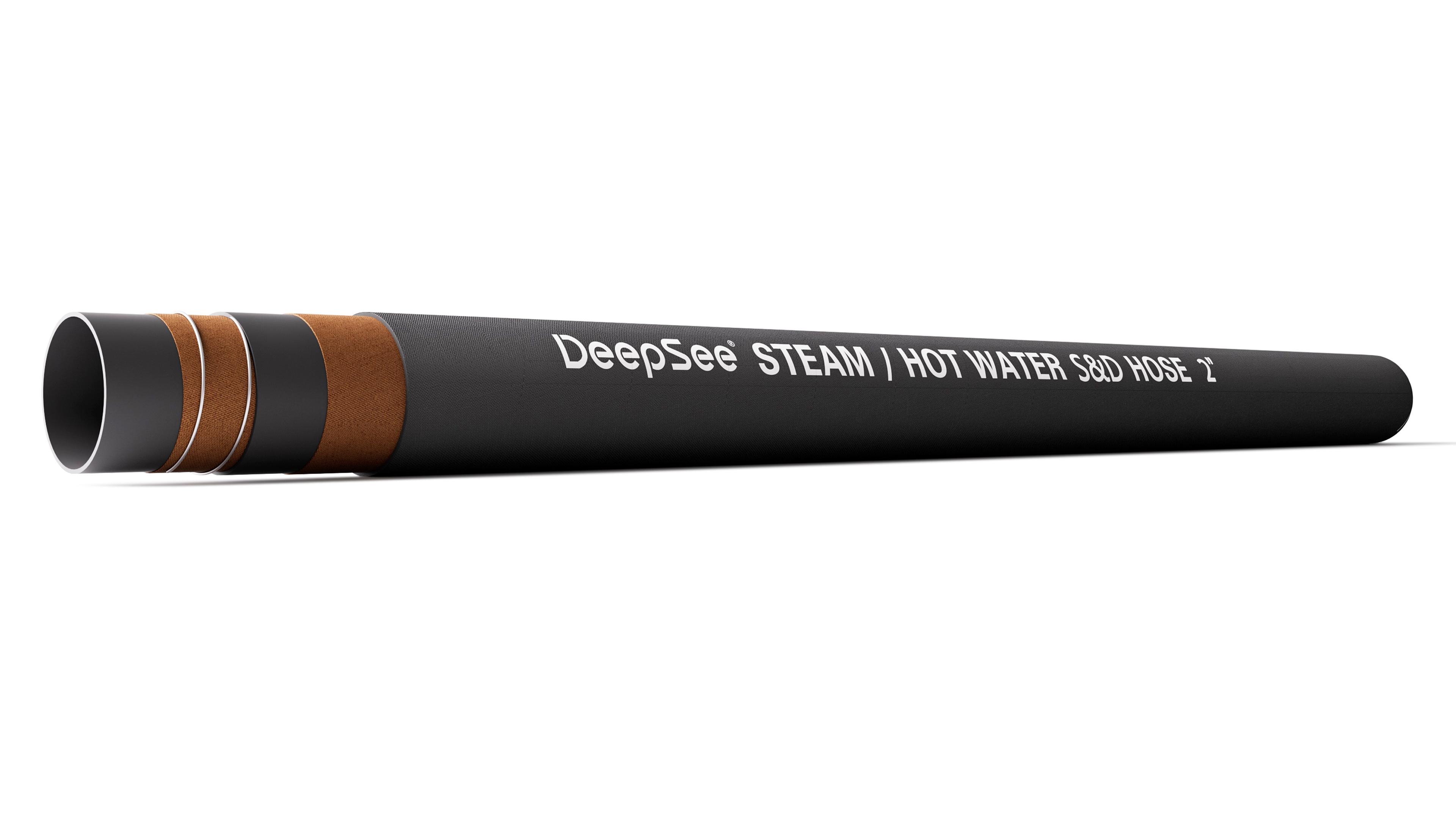 steam and hot water suction and discharge hose - DeepSee