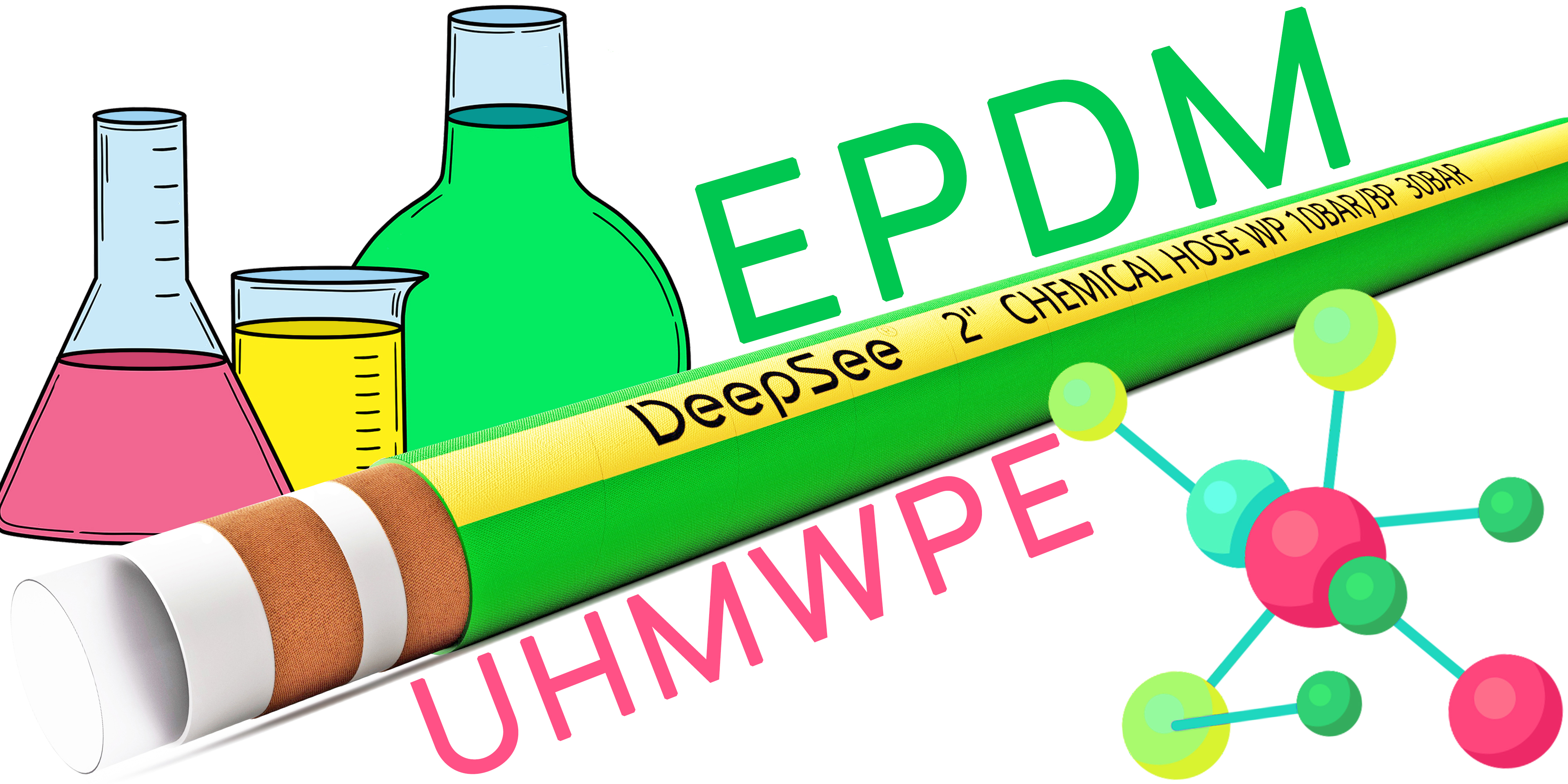 epdm hose, uhmwpe hose, chemical hose - DeepSee rubber hose