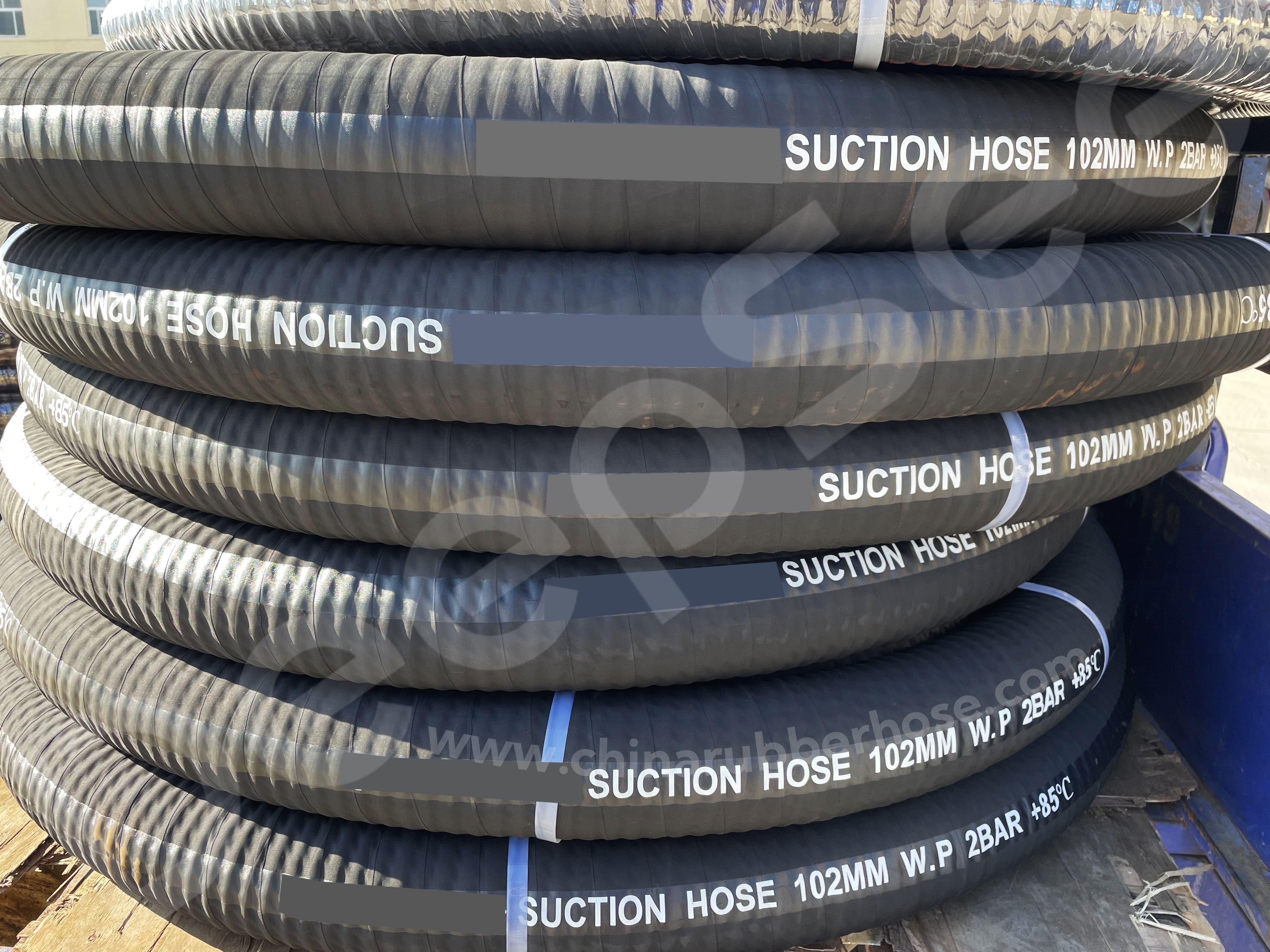 corrugated water hose - DeepSee suction hose