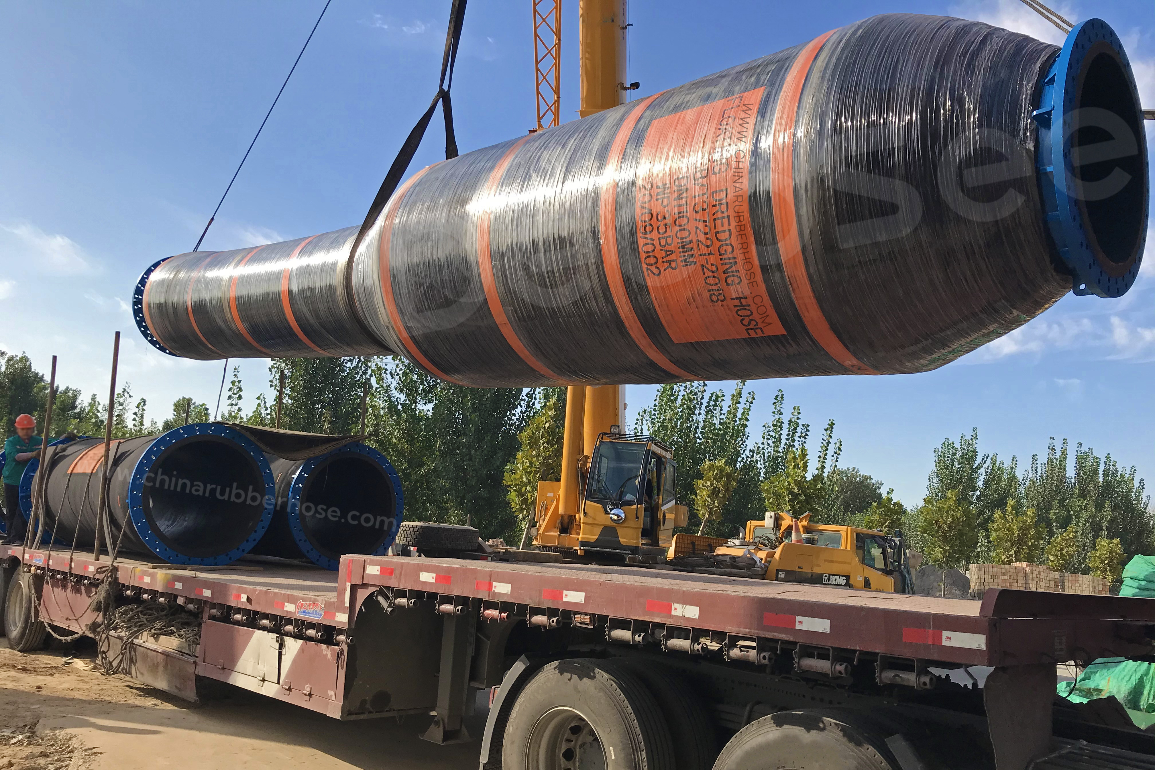 floating dredge hose - DeepSee rubber hose