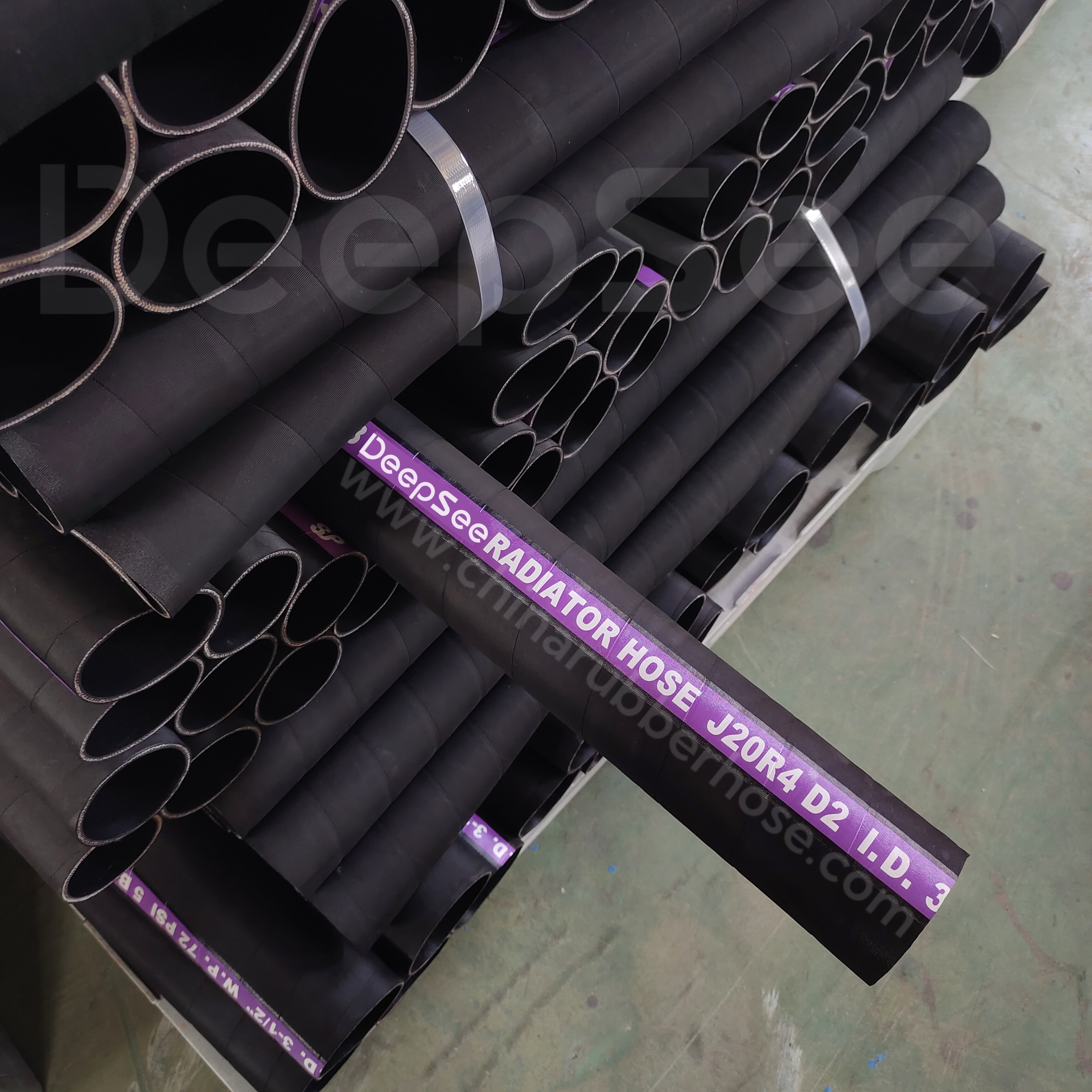 radiator hose - DeepSee rubber hose