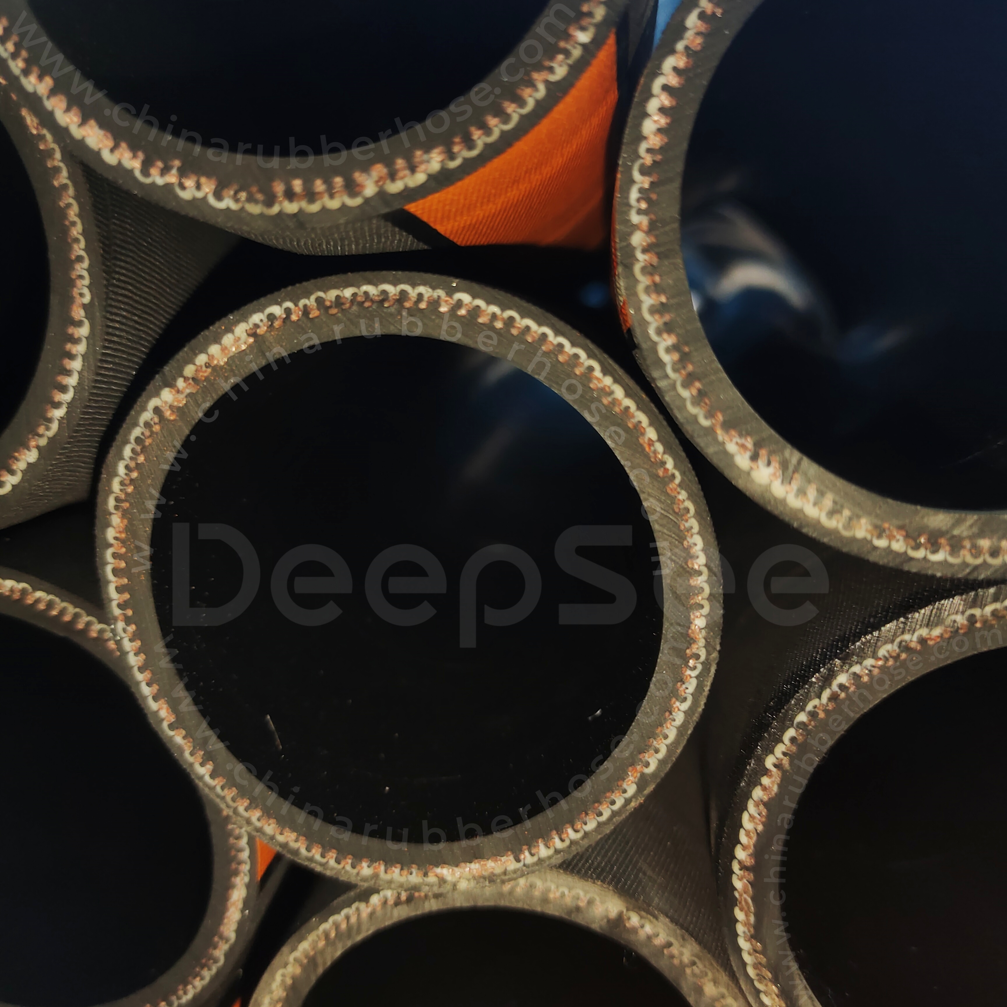 radiator hose cross section - DeepSee rubber hose