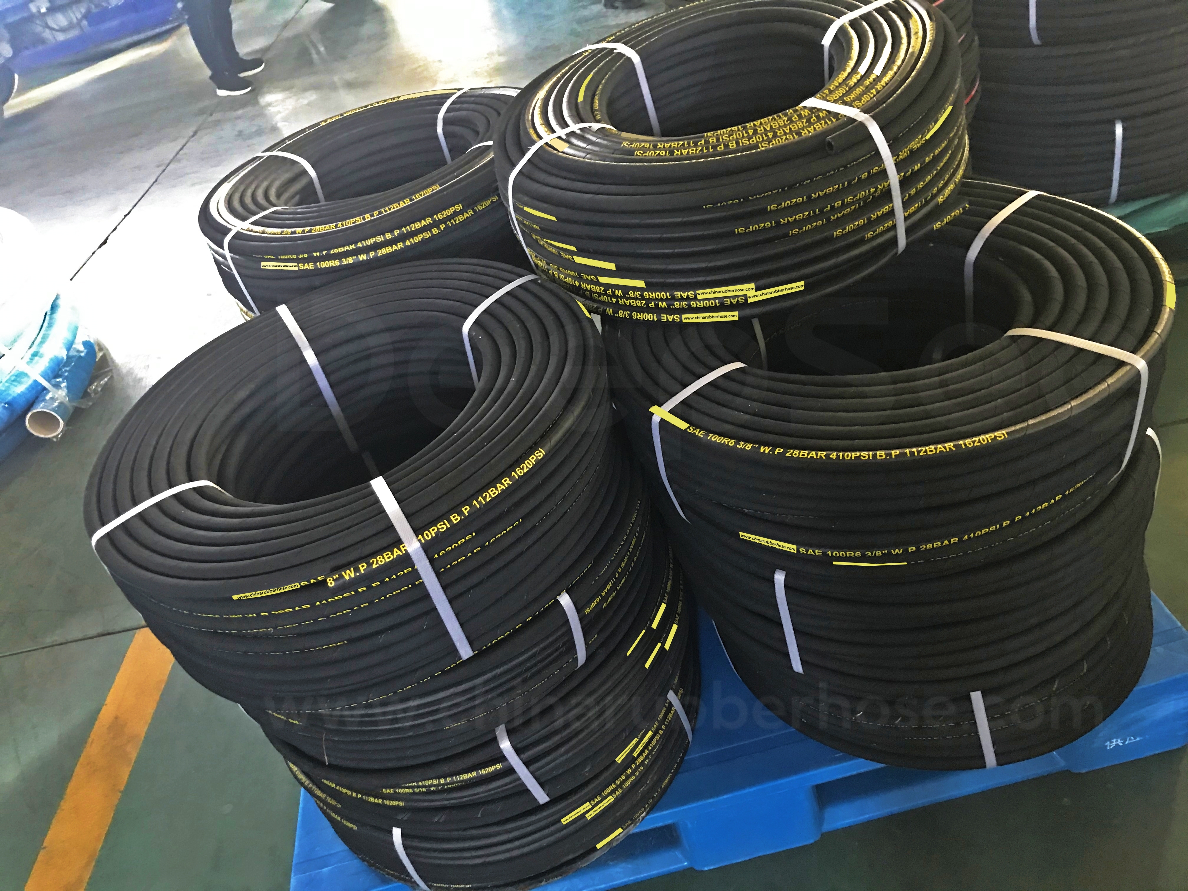 SAE 100R6 oil hose - DeepSee hydraulic hose