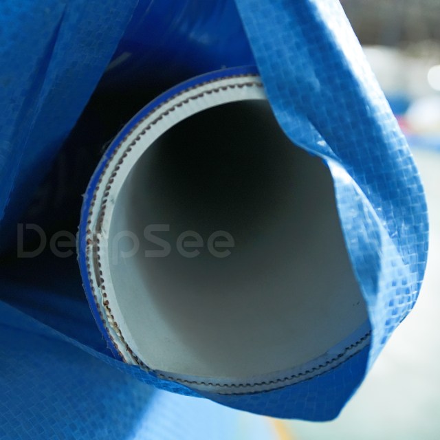 FDA food suction and discharge hose cross section - DeepSee rubber hose