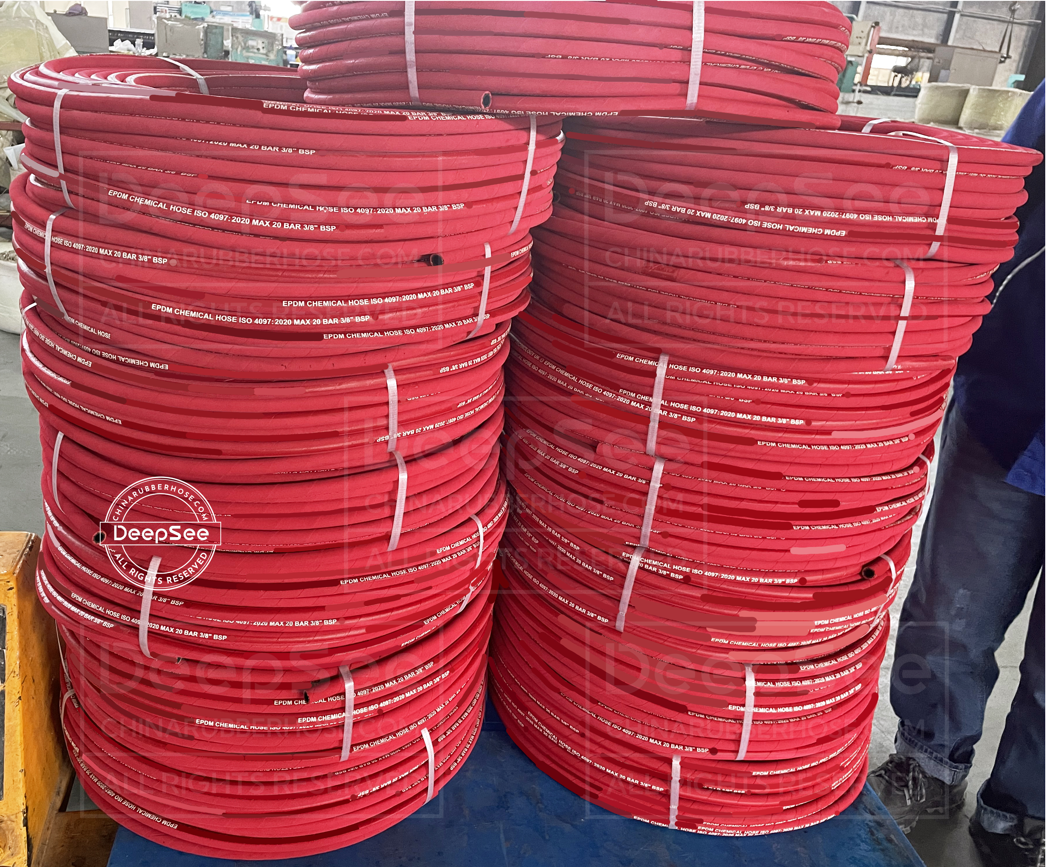 RED CHEMICAL HOSE - DEEPSEE