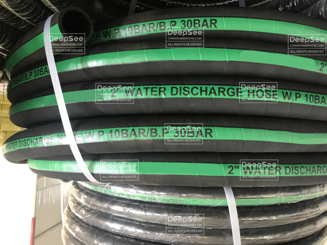 DeepSee water discharge hose work pressure 10 bar