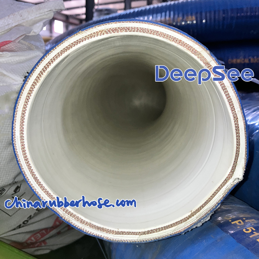 Chemical suction & discharge hose cross section - DeepSee Rubber Hose